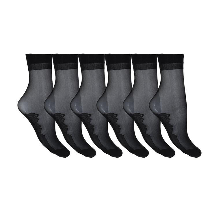 جوراب زنانه بسته 6 عددی شهر شیک مدل 201 Shahr e Shik 201 Socks For Women Pack of 6